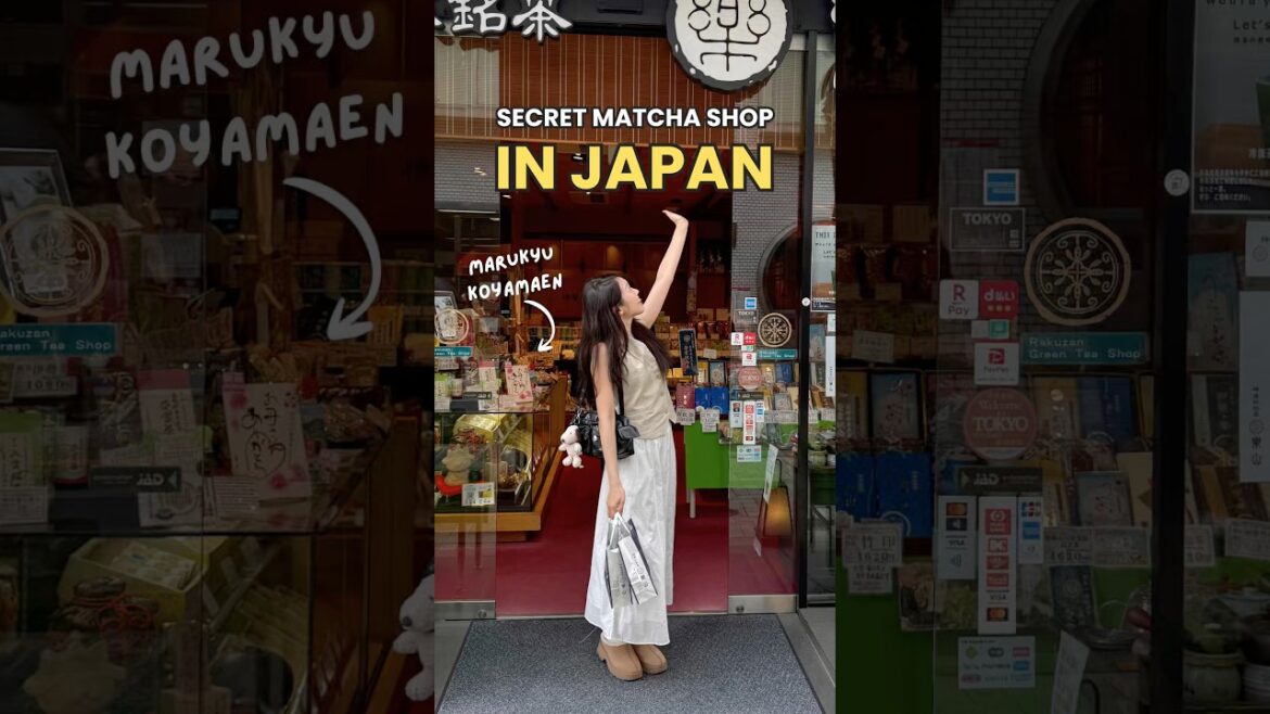 Where To Buy Matcha In Tokyo #japan