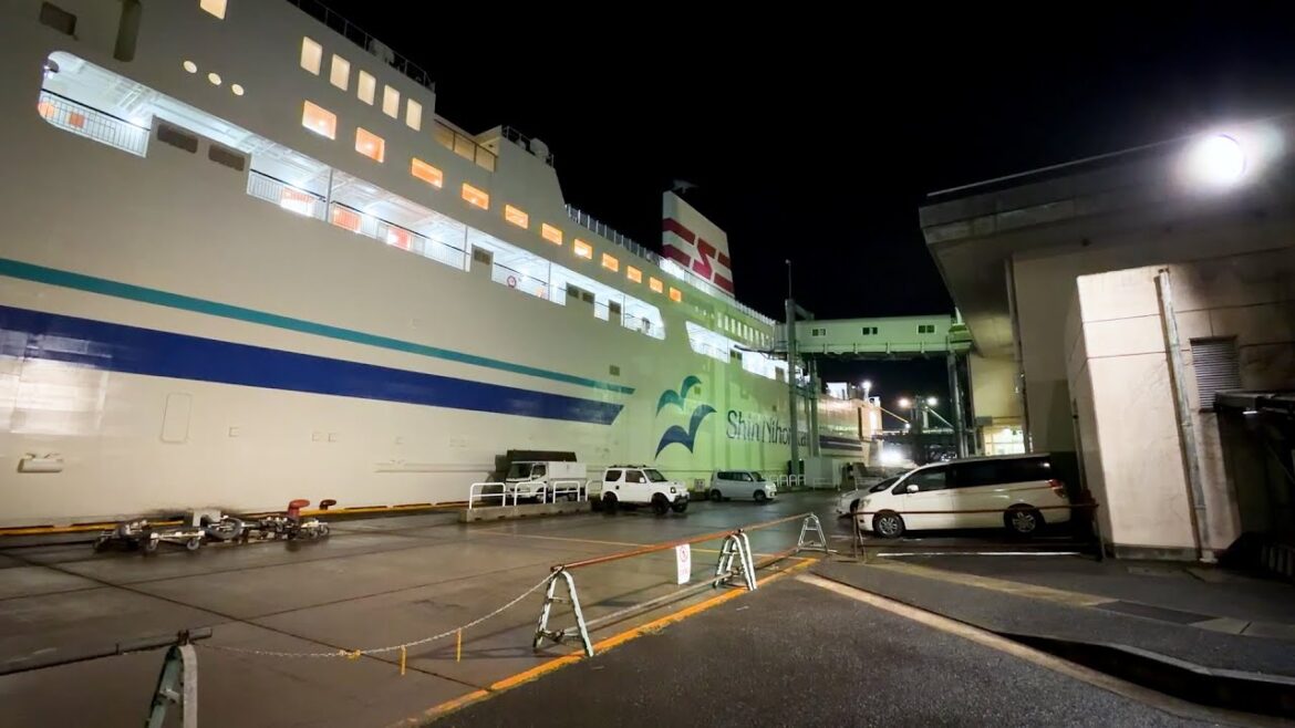 Can You Survive? Japan's Brand-New 21-Hour Ferry Journey in the Rough Waters (Kyoto to Hokkaido)
