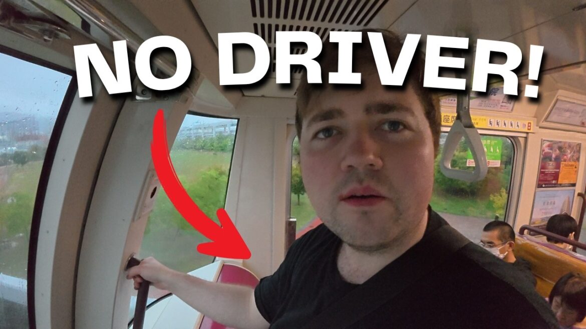 I Rode the World’s First Driverless Train 🇯🇵 (Kobe Port Liner)