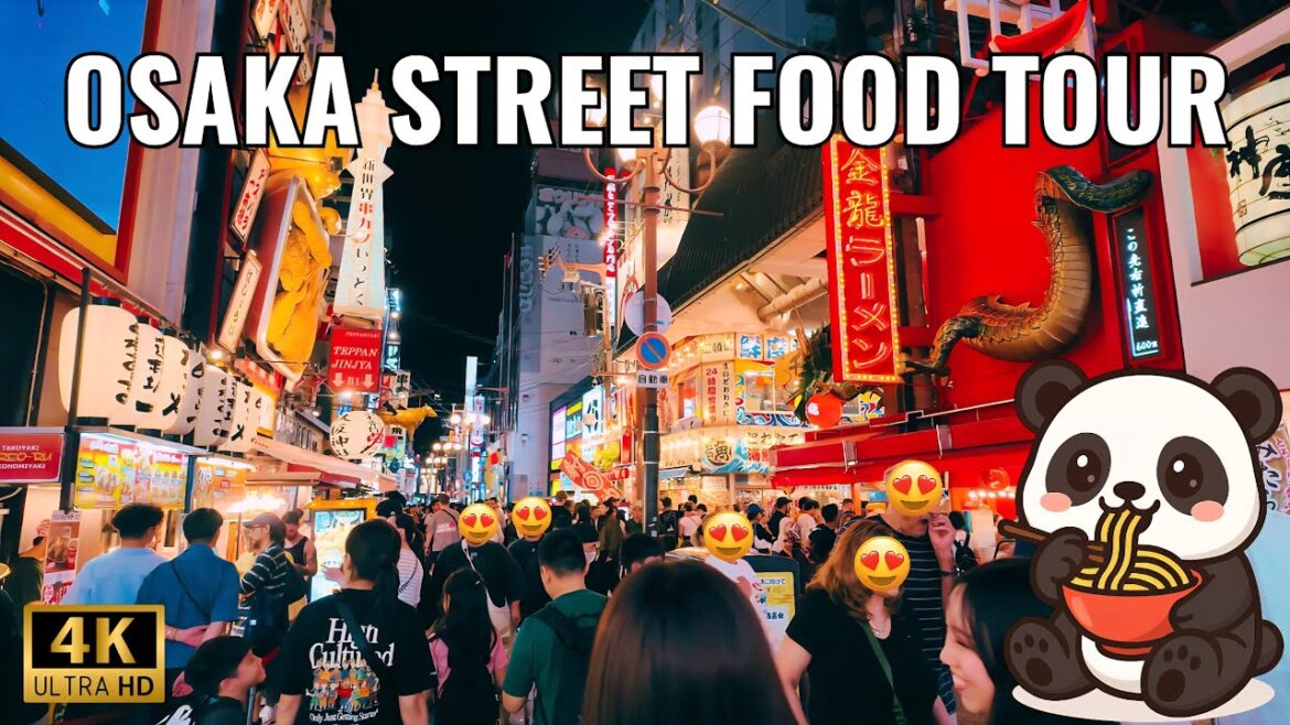 Ultimate Osaka Japan Street Food Tour - Dotonbori's Best Japanese Eats! [4K]