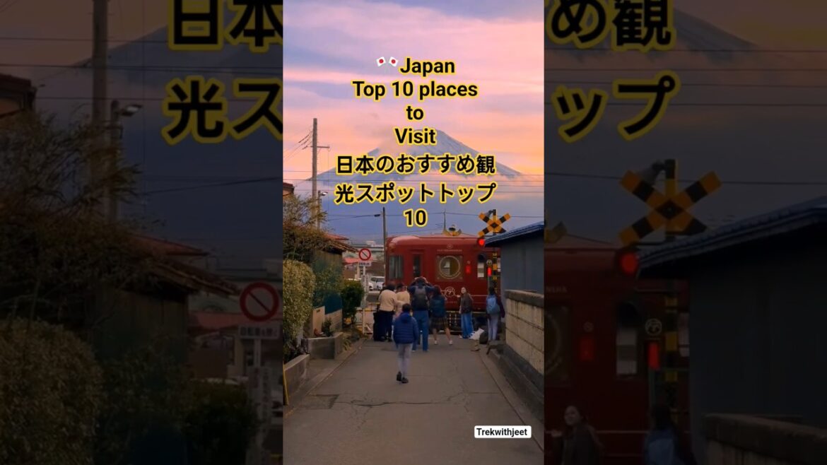 "Top 10 Places to Visit in Japan 🇯🇵 l (2025 Travel Guide)"