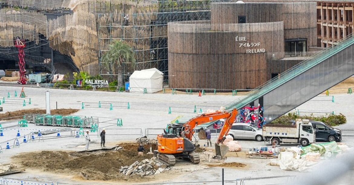 In Photos: Demolition work continues at Osaka Expo venue, pavilions