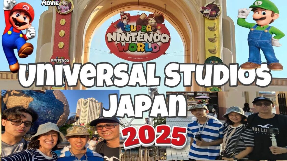 UNIVERSAL STUDIOS JAPAN🇯🇵+QUICK HOUSE TOUR +FIRST DINNER AT DOTONBORI||Cara Maila Italia