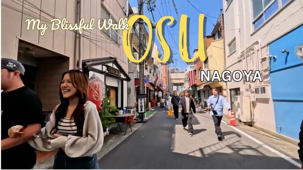 Nagoya Osu Shopping District Walking Tour | Hidden Gems & Street Food