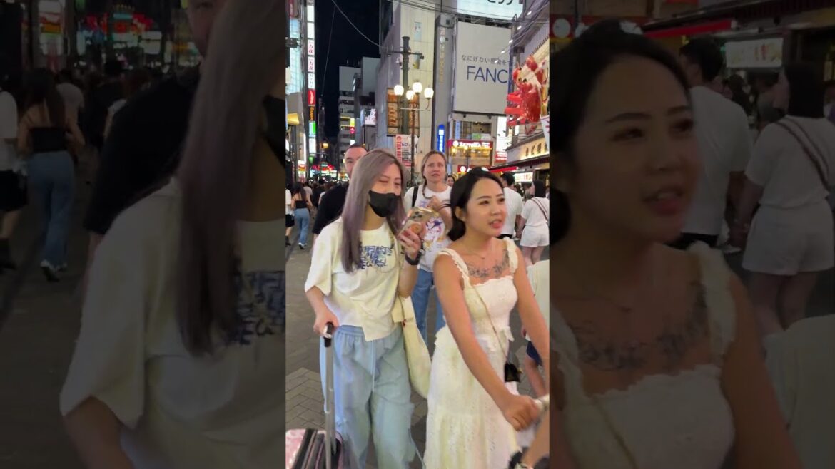 Nightlife Osaka Japan 🇯🇵 Walk Tour