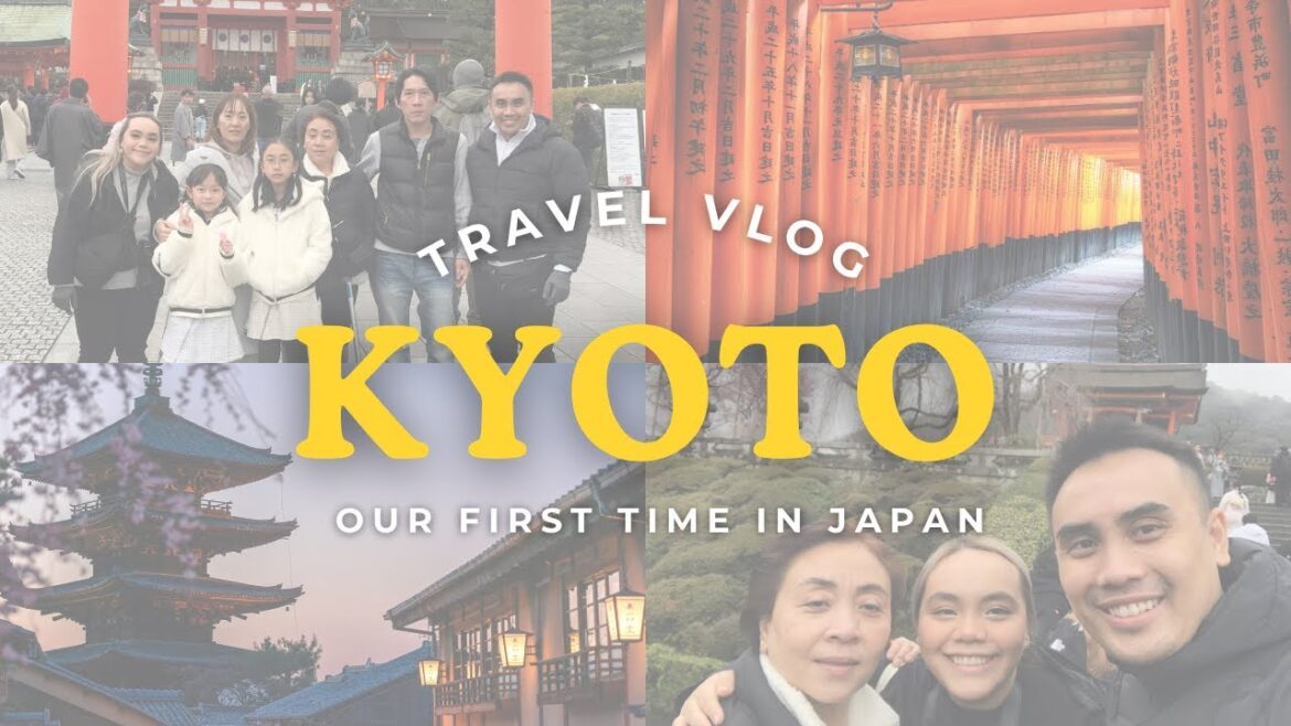 🇯🇵 Travel Vlog: Our first time in Japan - Kyoto 🇯🇵