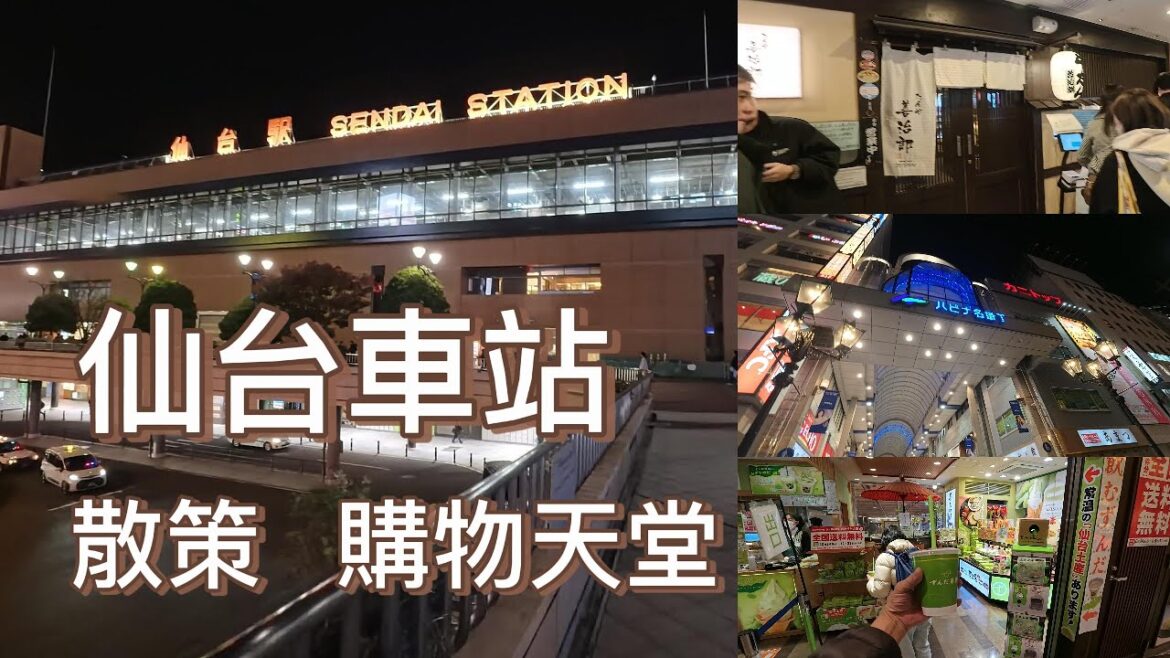 日本東北旅行|仙台車站周邊商圈散策 感受夜晚仙台的氣氛 逛好買滿 2025.11.4《Day3》 日本東北旅行|仙台車站周邊商圈散策 感受夜晚仙台的氣氛 逛好買滿 2025.11.4《Day3》
