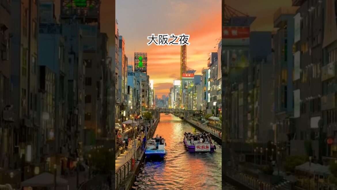 大阪之夜Night at Osaka#travel #Japan#自由行