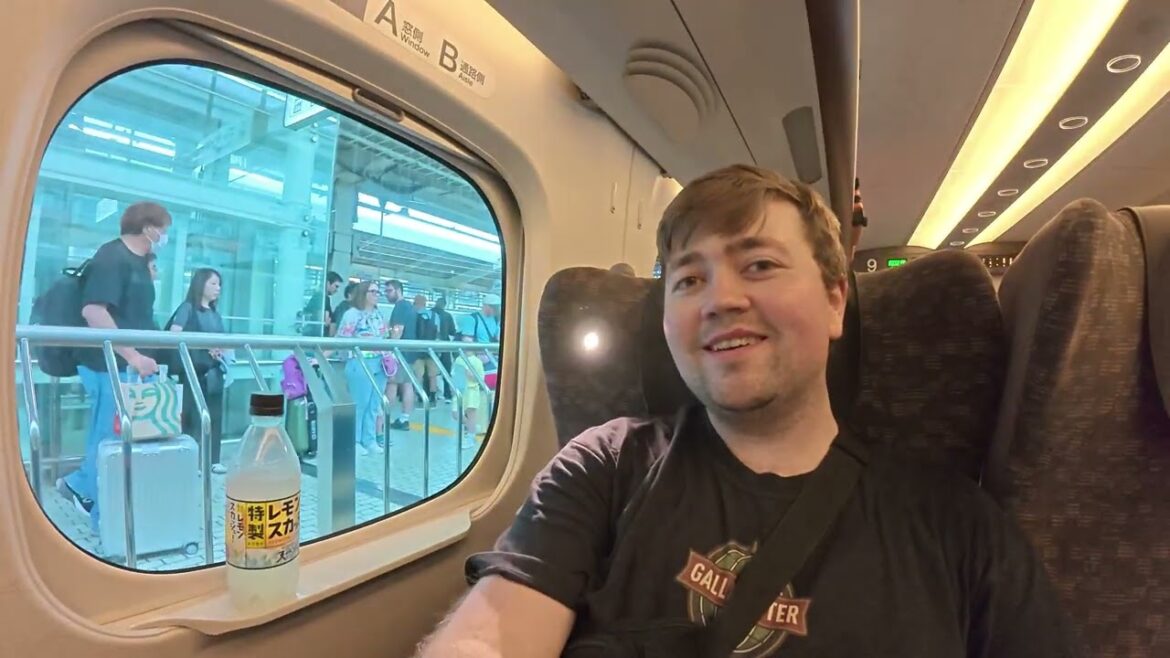 Taking Japan’s Bullet Train from Kyoto to Nagoya 🇯🇵