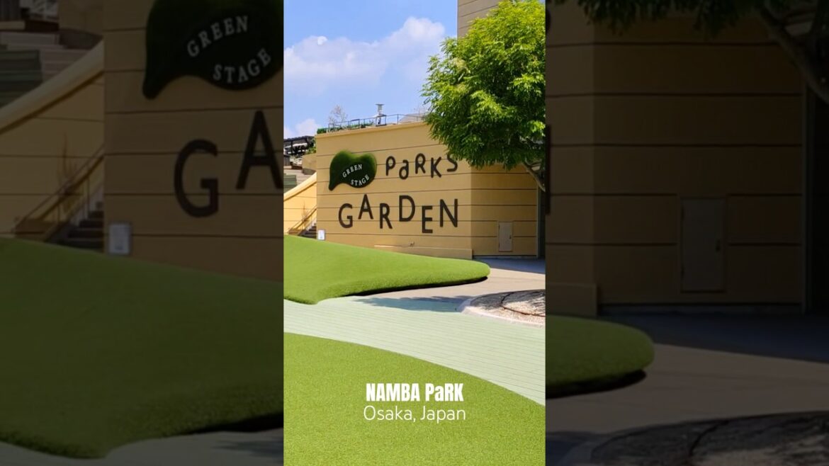 Where City Meets Nature – NAMBA PaRK – The Most Beautiful Urban Oasis – Osaka Japan (Part-4)