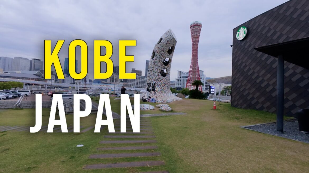 Kobe walking Tour 4K - KOBE JAPAN