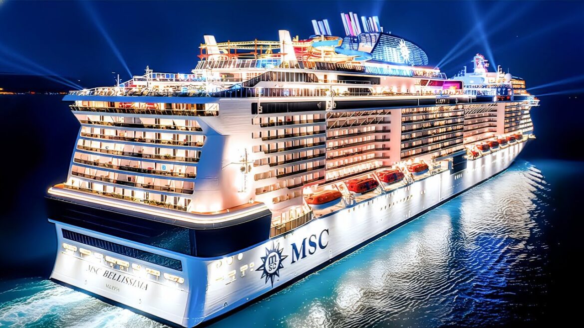 MSC Bellissima Cruise Ship Tour 4K | Largest Cruise Ship in Japan (Jeju Island to Tokyo)