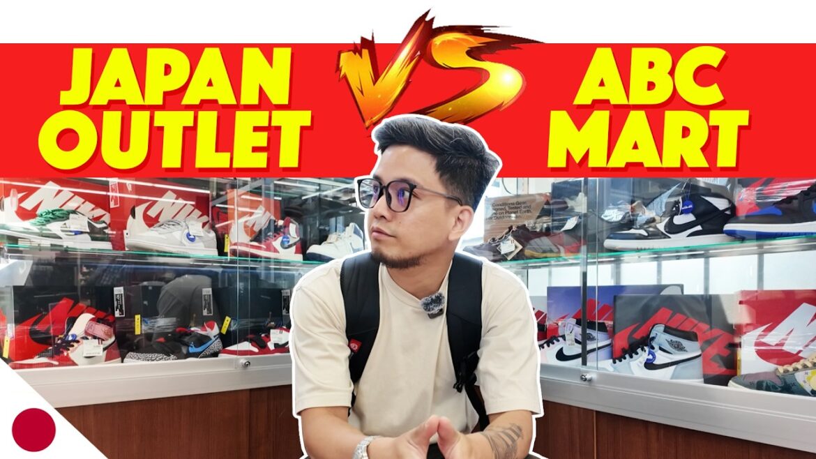 Comparing Japan Sneaker Price. Japan Outlet Park vs ABC Mart