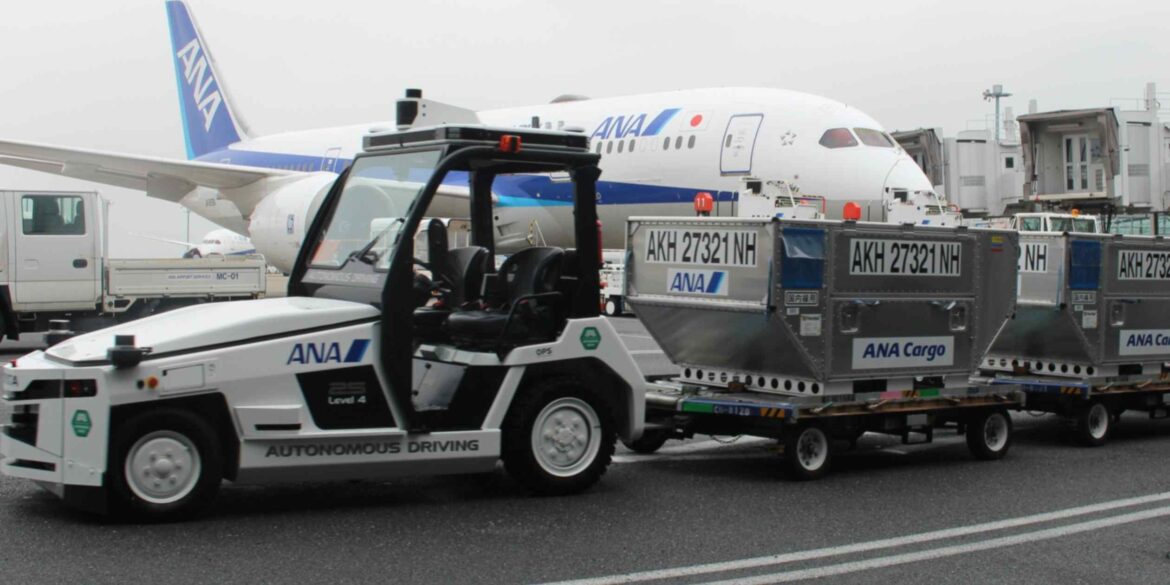 ANA, JAL to deploy Level 4 self-driving cargo transport at Tokyo airports ANA, JAL to deploy Level 4 self-driving cargo transport at Tokyo airports