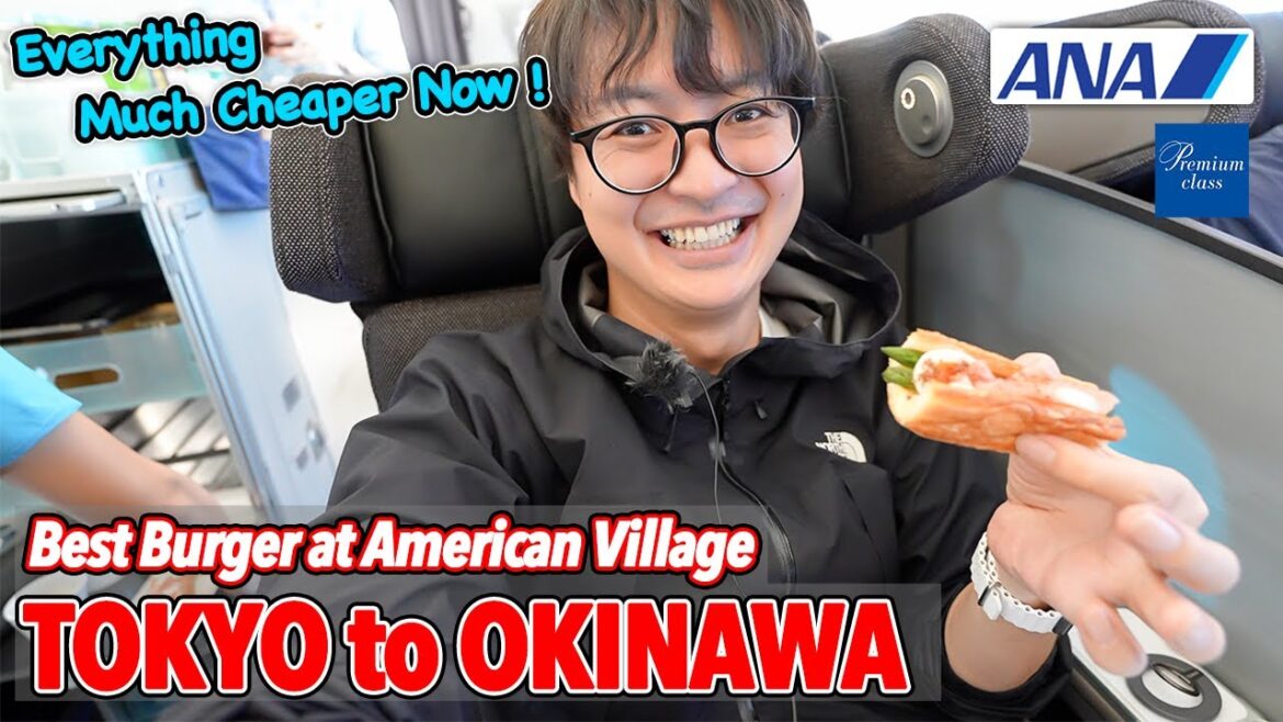 Overtourism in Okinawa is Gone! Fewer Tourists & Cheaper Everything, ANA Premium Class Flight Ep.613 Overtourism in Okinawa is Gone! Fewer Tourists & Cheaper Everything, ANA Premium Class Flight Ep.613