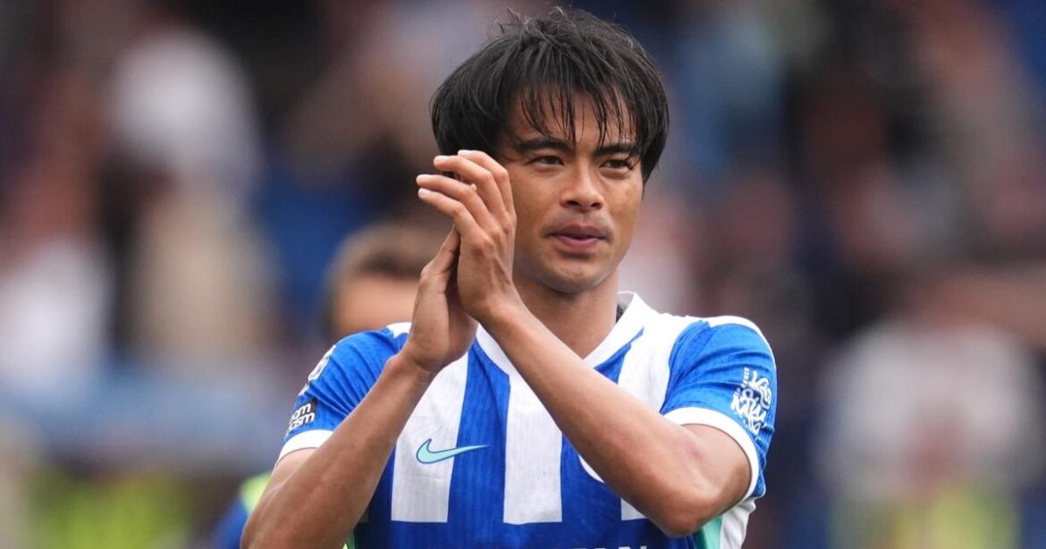 Brighton in discussions with Japan FA over Kaoru Mitoma