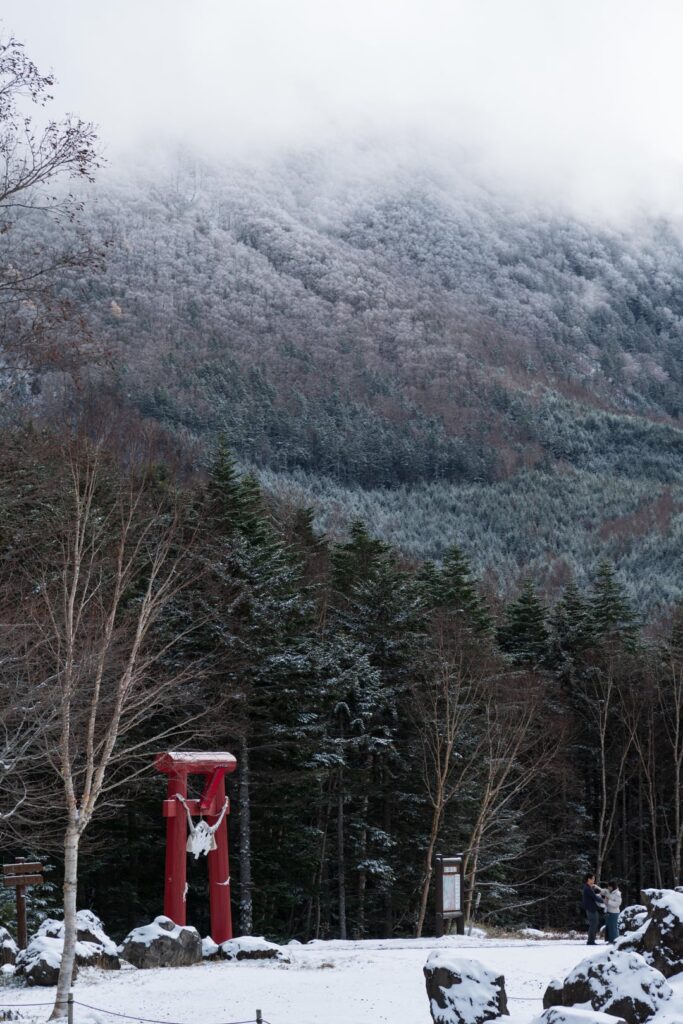 Late autumn snow - Mt Nikko Shirane