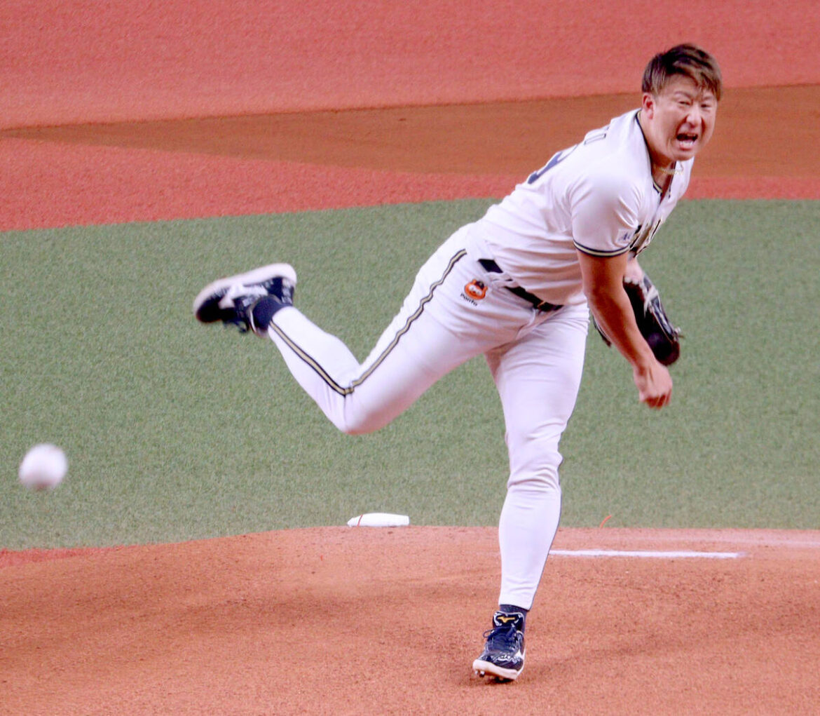 レジェンド始球式に登板したオリックス・杉本裕太郎