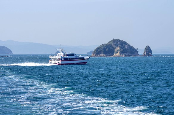 The Super Jet is the fast option for island hopping in Japan.