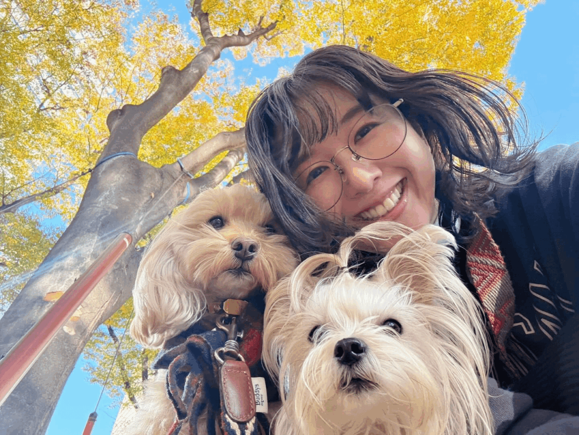 Kayano Ai: 🍂🍁🐶🐶