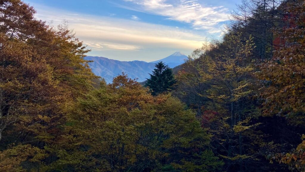 Mount Fuji from Yamanashi (top) Fuji Motor Speedway (bottom)