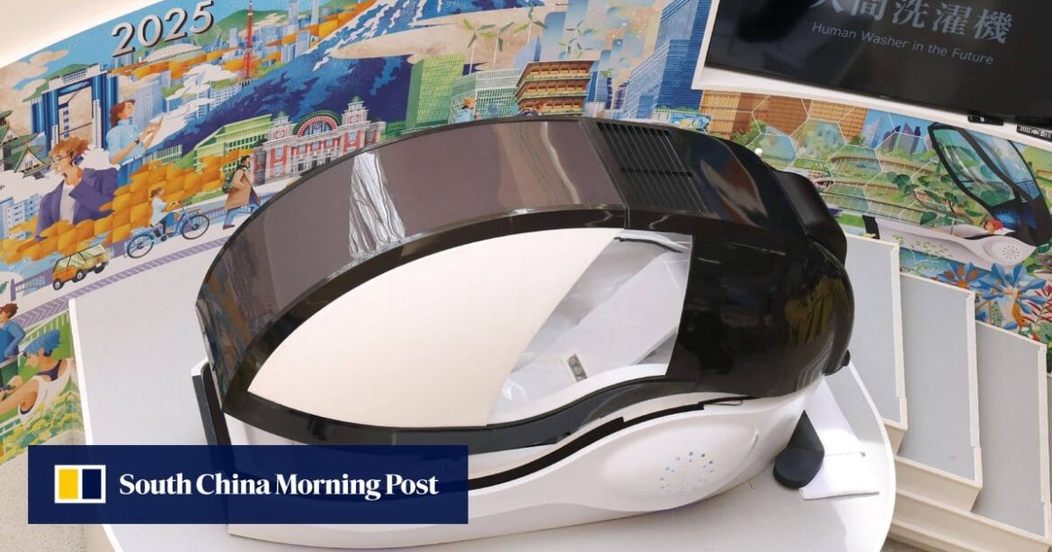 Human washing machine goes on sale in Japan Human washing machine goes on sale in Japan