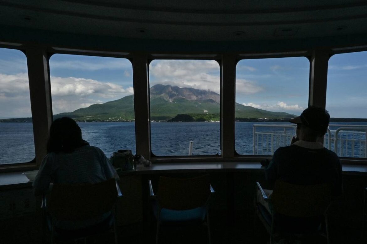 Ashfall warning in Japan as volcano erupts