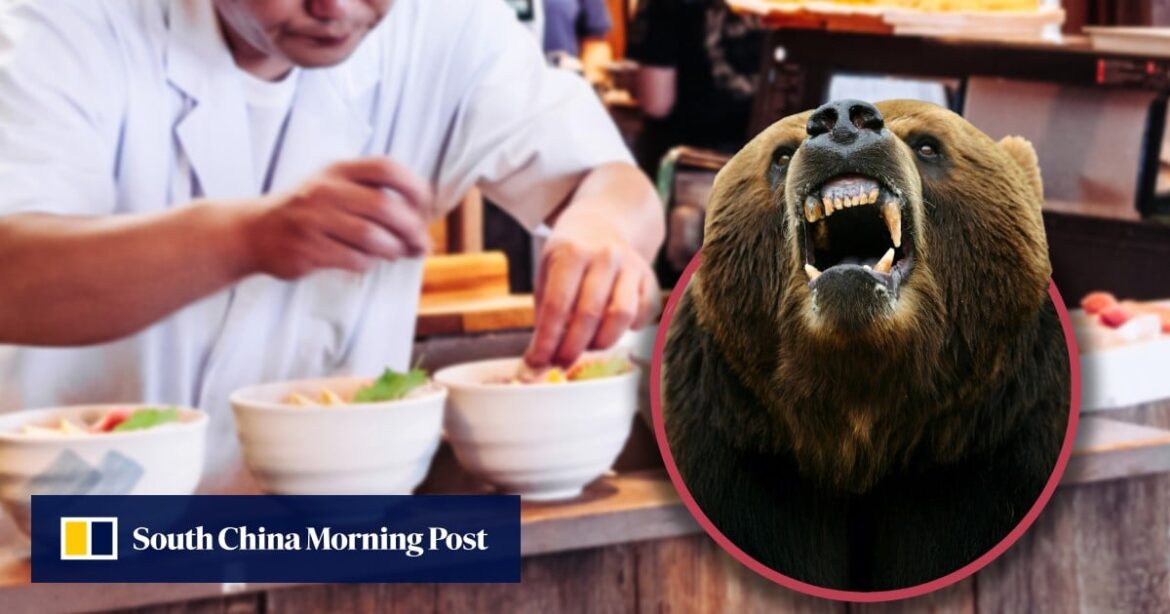 Japanese cook fends off bear while preparing food, keeps working with face covered in blood