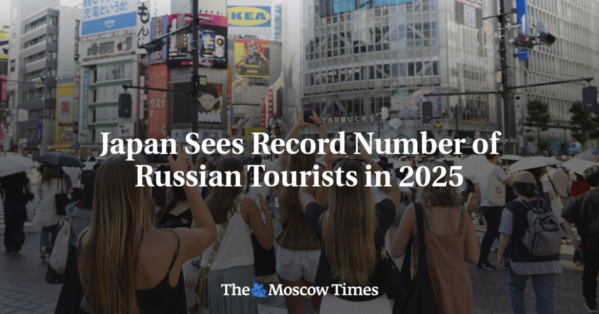 Japan Sees Record Number of Russian Tourists in 2025