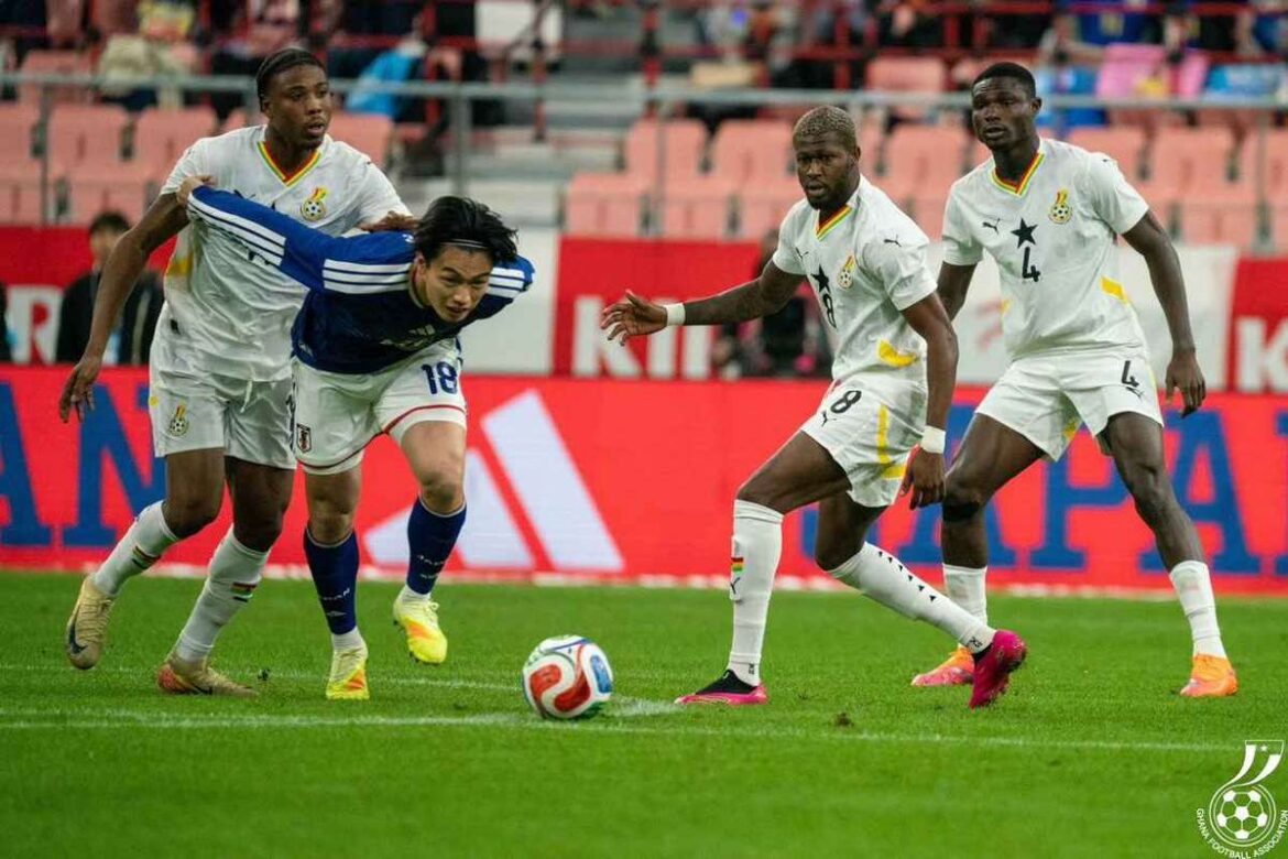 Ghana fall short as Japan prove too strong in Kirin Cup opener Ghana fall short as Japan prove too strong in Kirin Cup opener