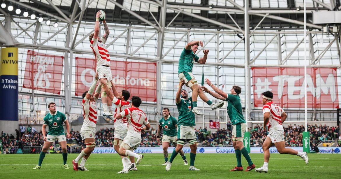 Lineout struggles cause concern for Ireland against Japan – The Irish Times