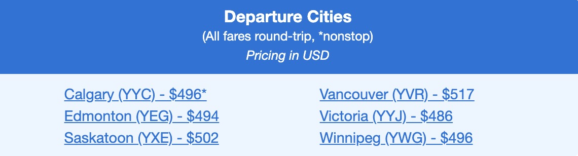 The Best Ways to Book Flights to Japan in 2025 or 2026 29 Canada $400s fares