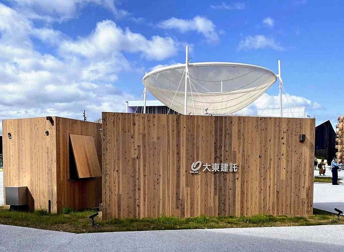 Japanese construction company to reuse wood materials from Osaka Expo to build rental houses Japanese construction company to reuse wood materials from Osaka Expo to build rental houses