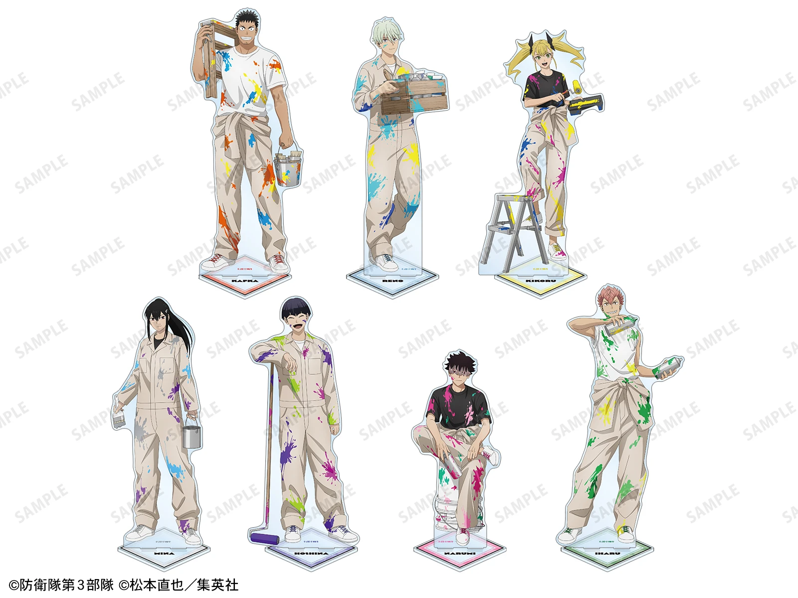 Kaiju No. 8 Paint POP UP SHOP 14