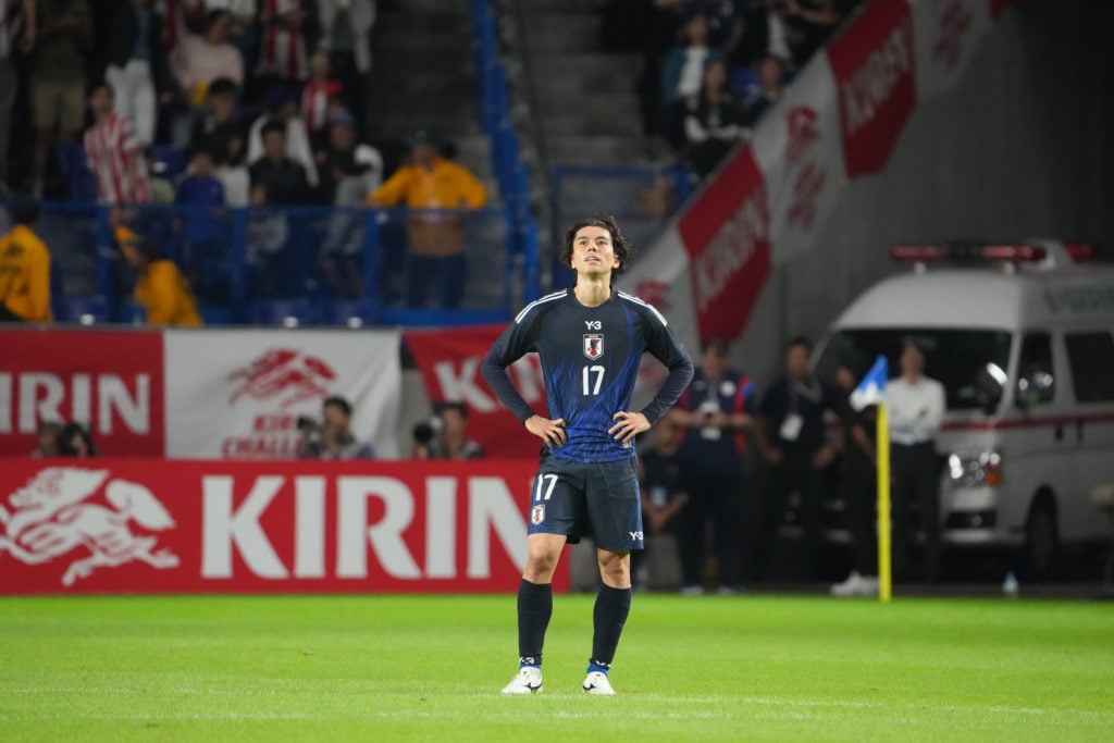 Ao Tanaka in action for Japan.