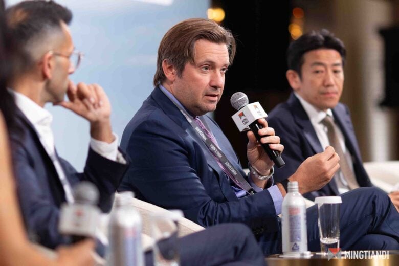 Christopher Garbe at the Mingtiandi Tokyo Forum