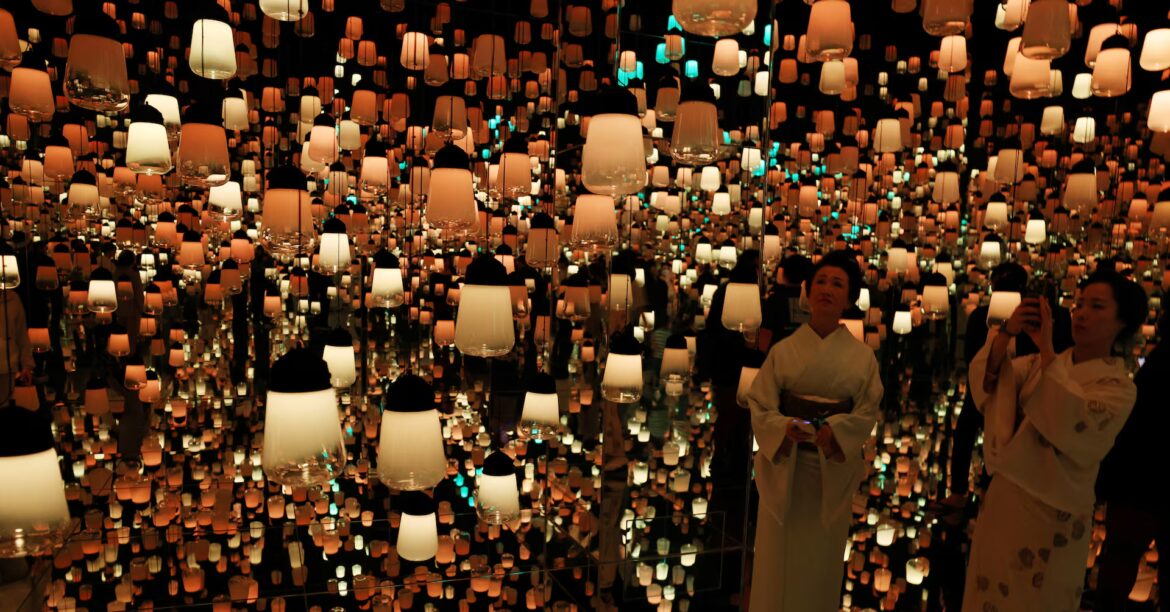 In Japan's ancient capital, teamLab aims to redefine art with new immersive exhibition