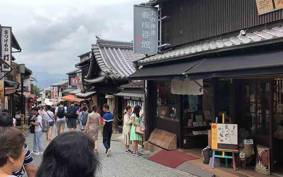a street in Kyoto