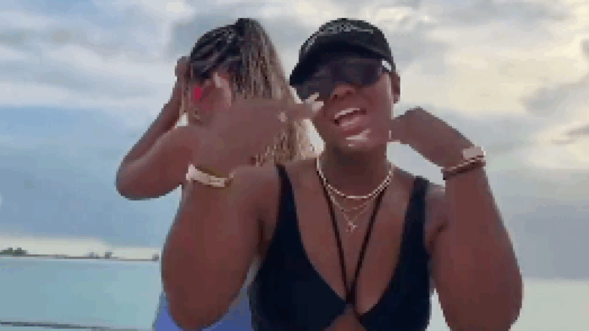 Osaka and Townsend enjoy vacationing at sea. Source: Getty