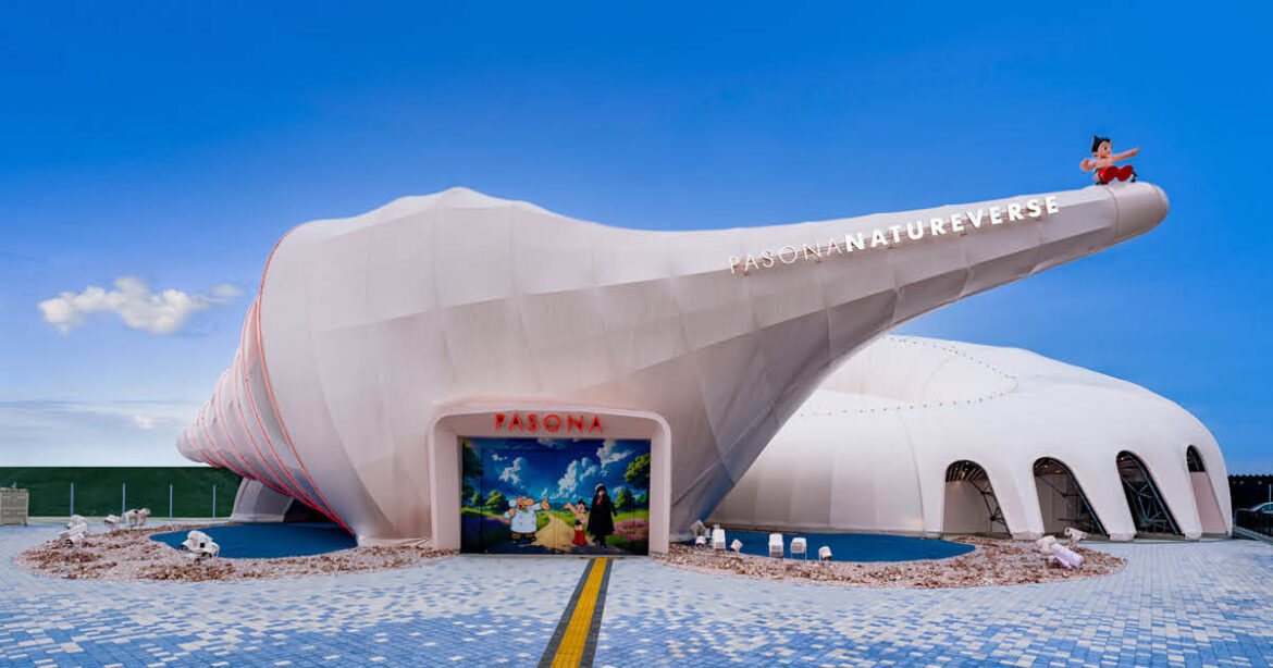 Ammonite-Inspired Pavilion Celebrates Life’s Interconnectivity