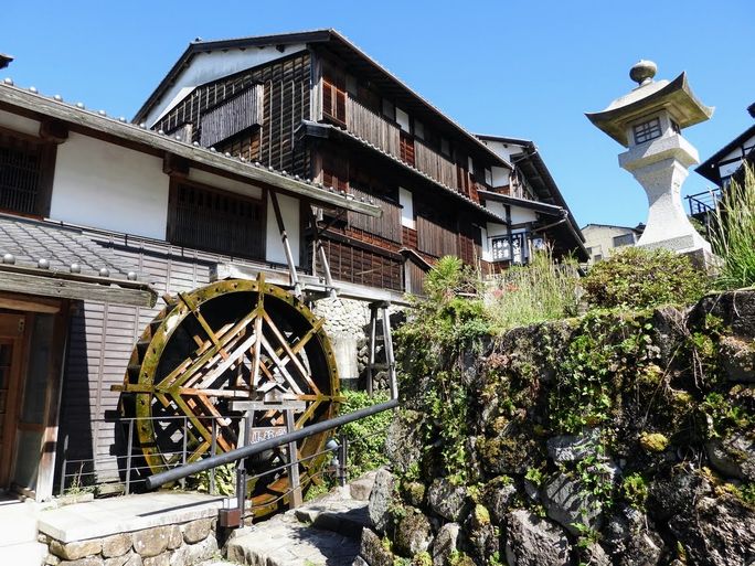Picturesque Magome on the Nakasendo Way.