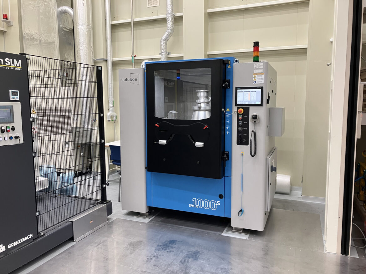 Nikon equips Japan AM Technology Center with Solukon SFM-AT1000-S depowdering system