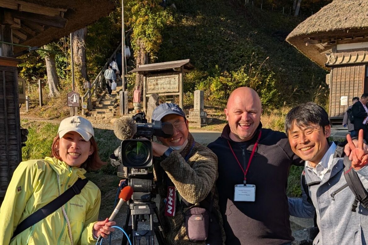 ATIA members appear on Japanese TV as part of four-day famil to Fukushima Japan