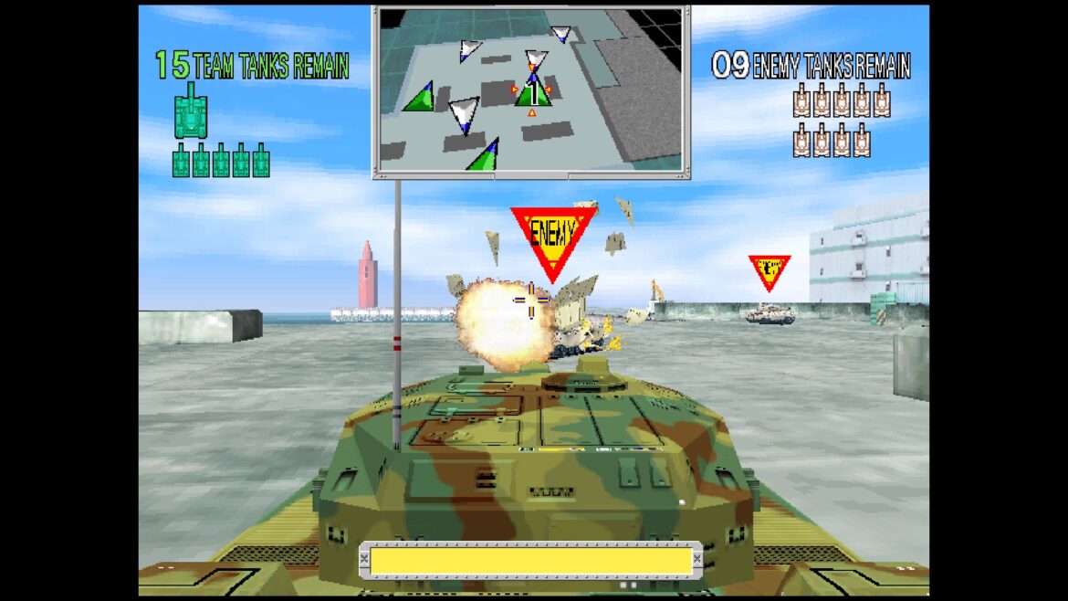 Need Some 90s 3D Tank Warfare? Arcade Archives 2 TOKYO WARS is HERE! TOKYO WARS