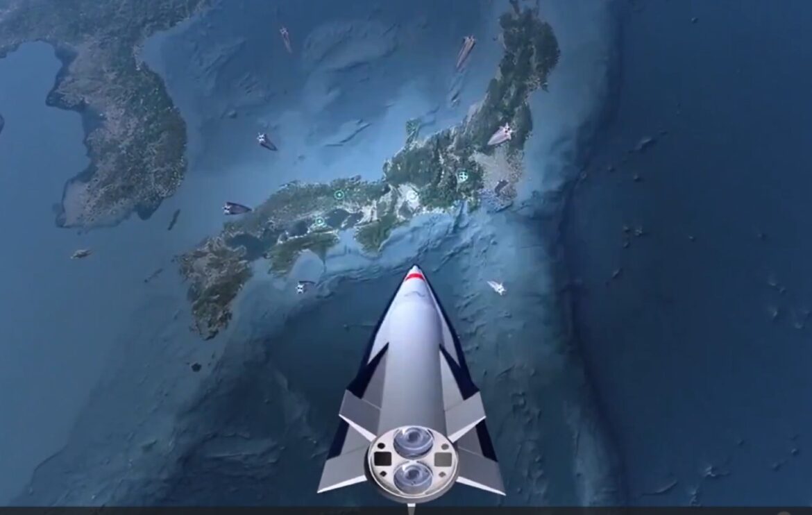 China Demonstrates New Hypersonic Missile - Video Shows Japan as the Target