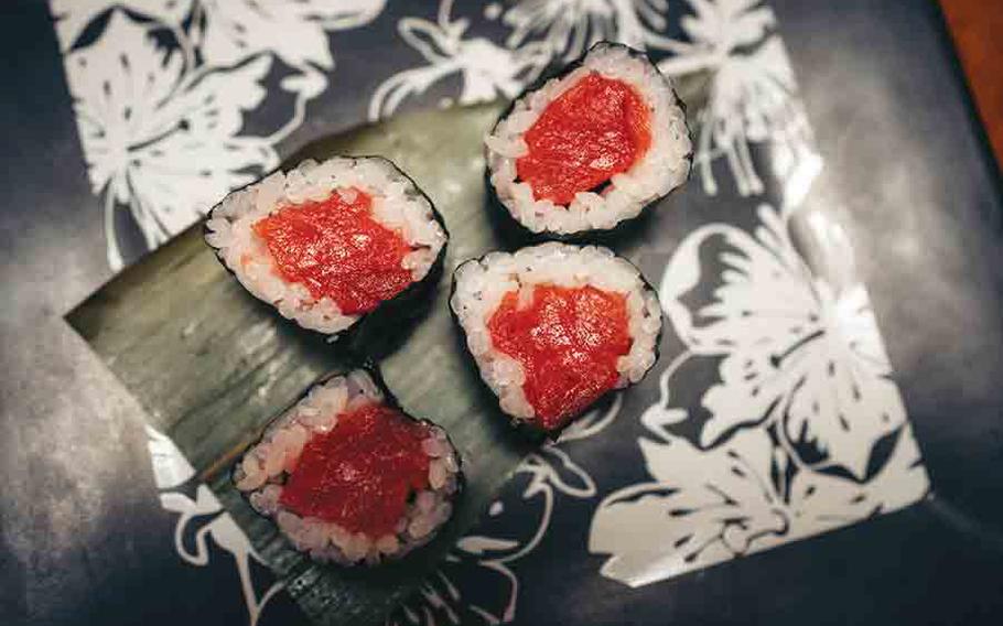 author’s attempt at sushi