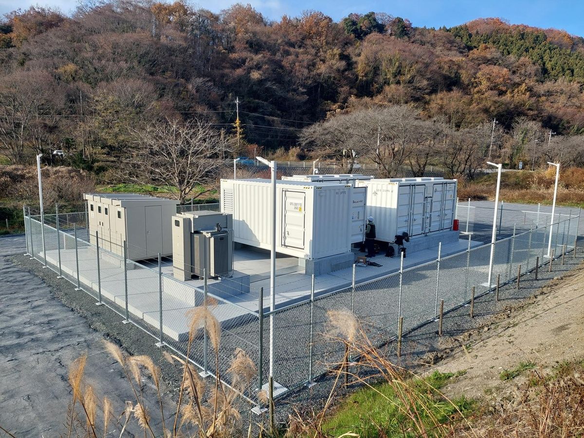 LS Electric's energy storage system (ESS) in Hiki District in Saitama Prefecture, Japan / Courtesy of LS Electric