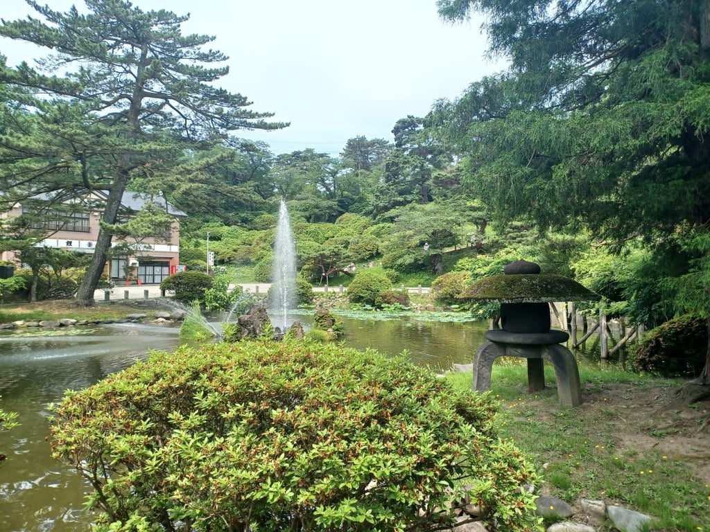 Senshu Park, in the heart of Akita city. Photo: Rebecca Lo