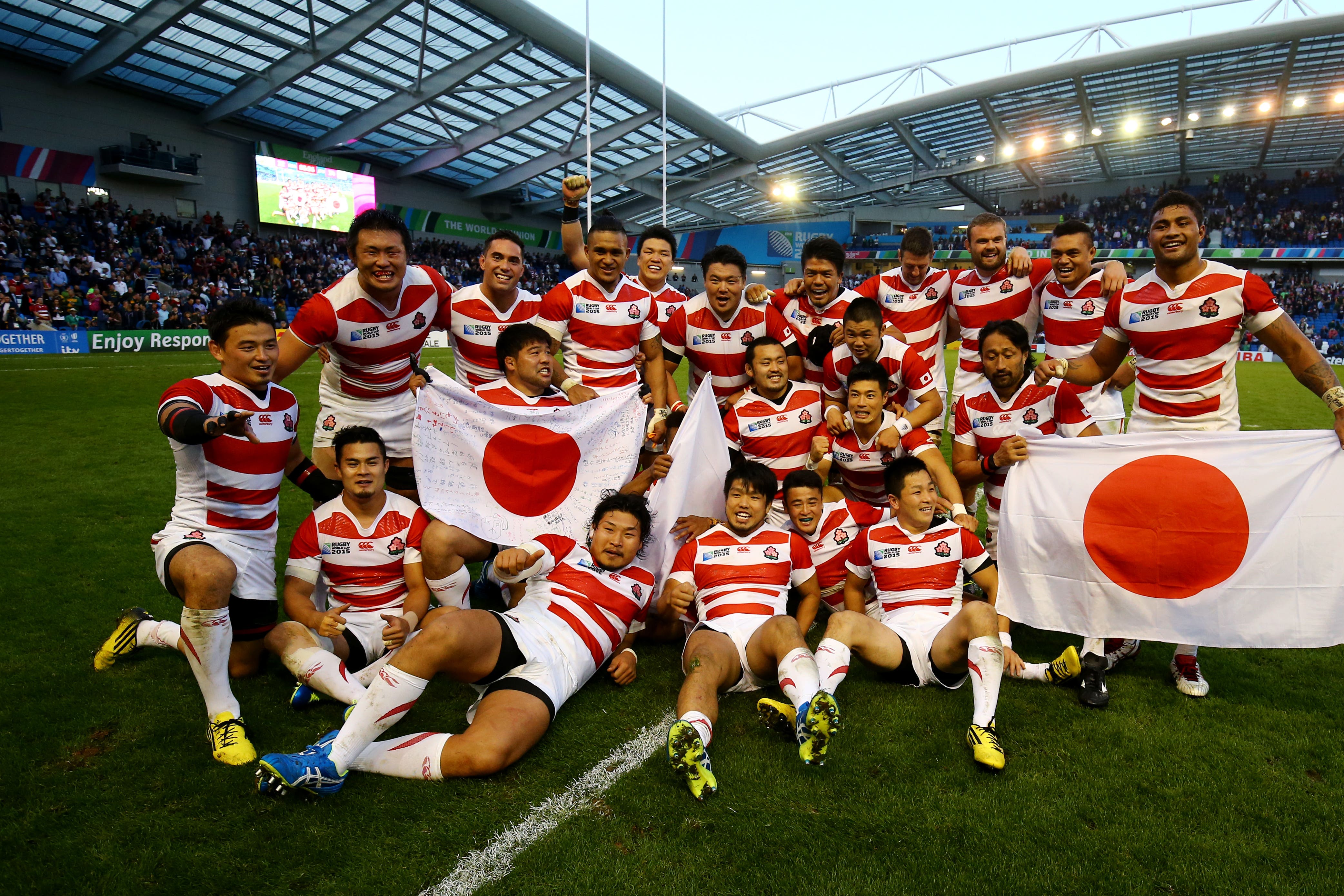 Japan sprung a major surprise with victory over two-time World Champions South Africa in 2015