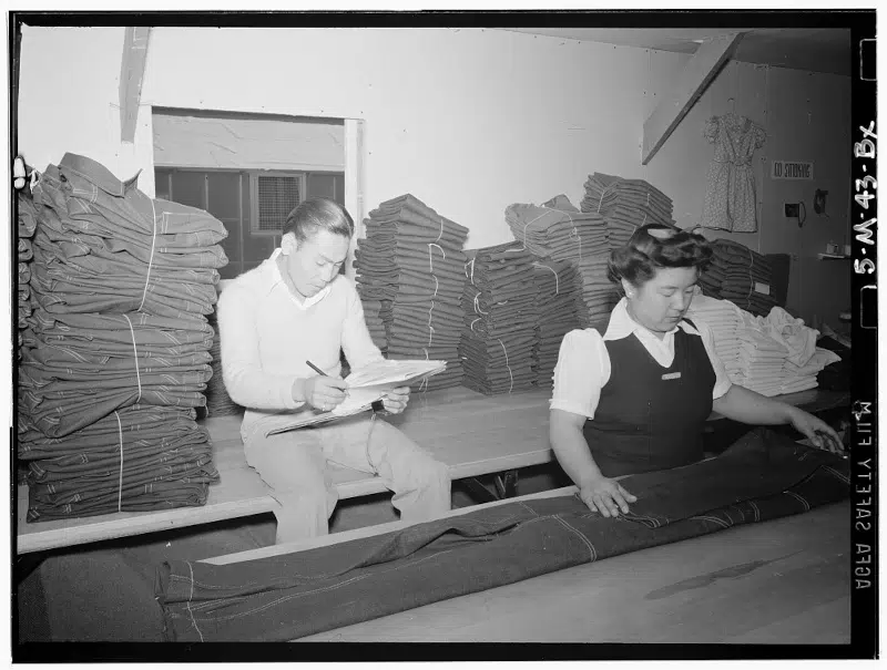 Manzanar Japanese Internment Camp by Ansel Adams